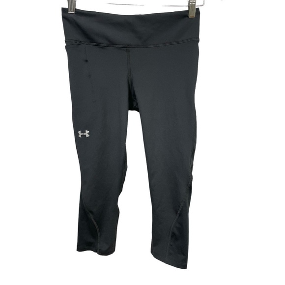 Under Armour HeatGear Textured Panel
Cropped Training Leggings
Black size M - Picture 4 of 9